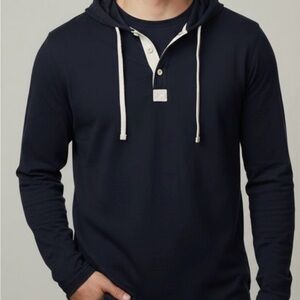 BYLT Drop-Cut LUX Hooded Henley Size XXL